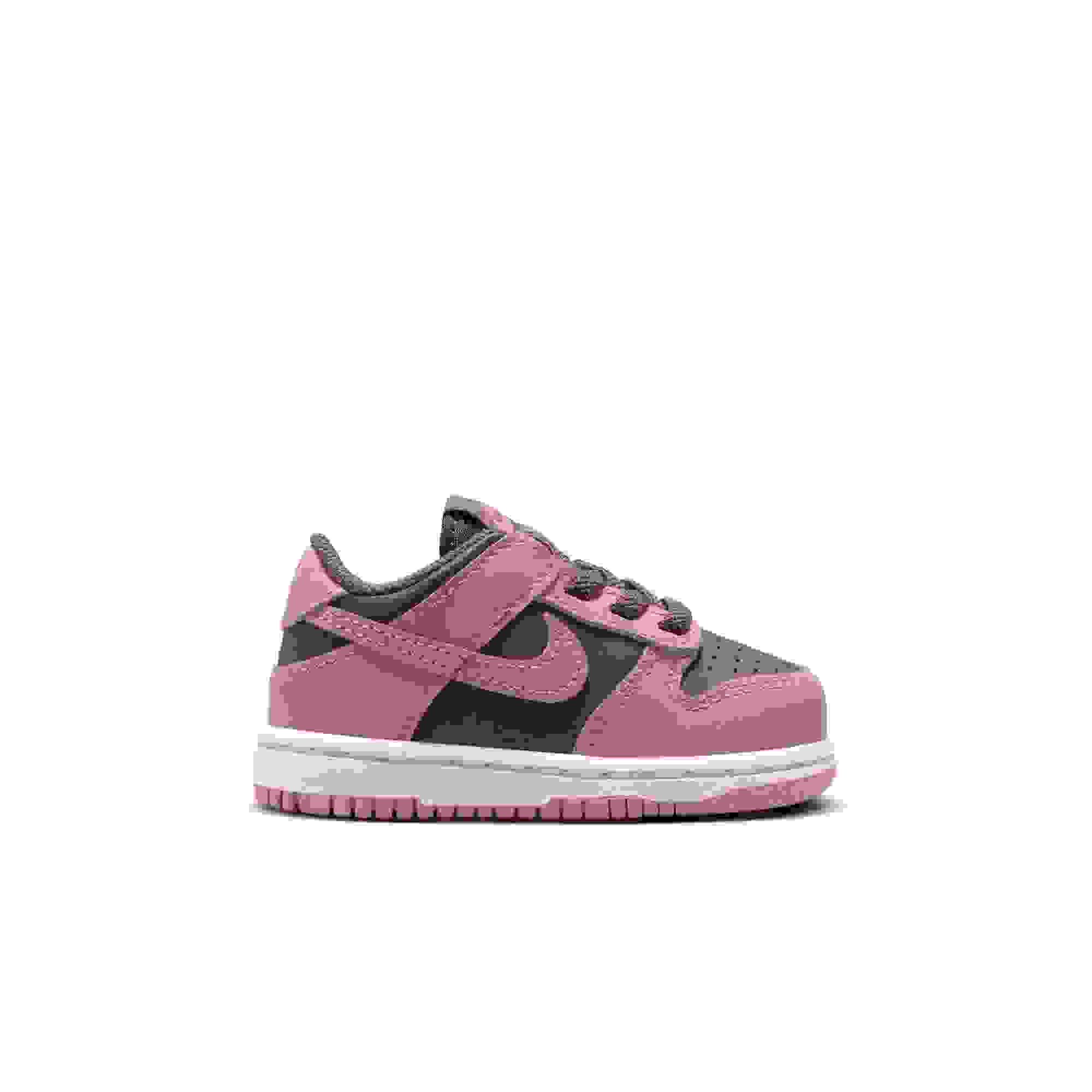 Nike Dunk Low Toddler Girls' "Tattoo/Lt Magenta/Pale Ivory" Shoe